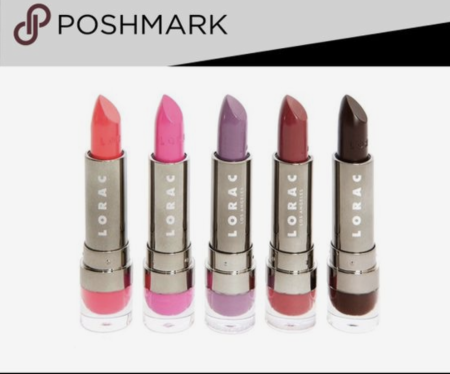 LORAC Set of 5 BOLDS Lipstick set